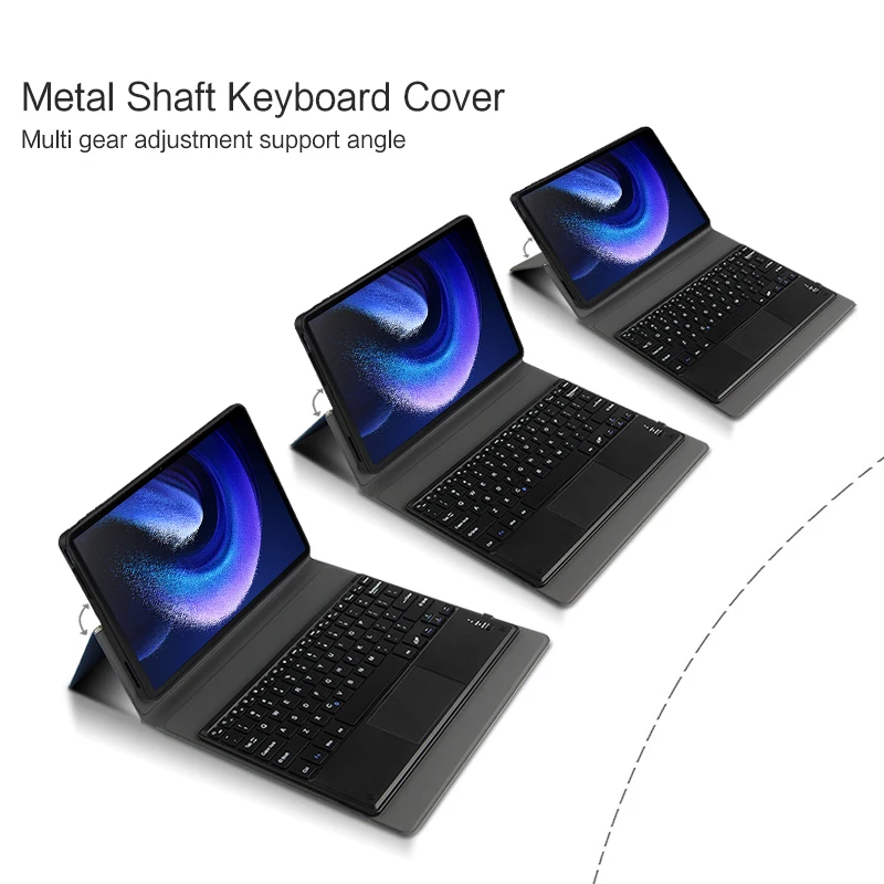 For Xiaomi Pad 6 Case 11 inch Split Removable Keyboard Cover for Xiaomi Mi Pad 6 Pad6 Pro 2023 Funda Russian Keyboard Case