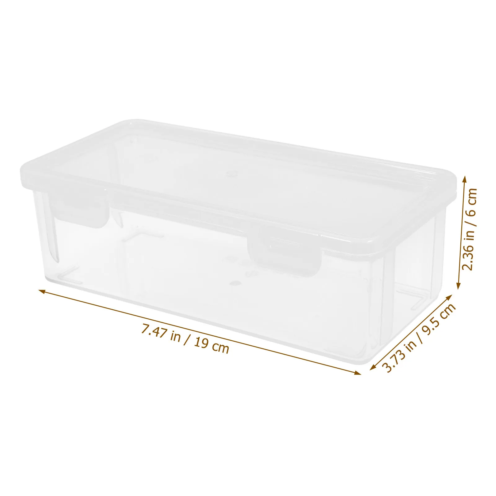 2 Pcs Baking Ware with Lid Organizer Bread Loaf Container Homemade Storage Containers for Food