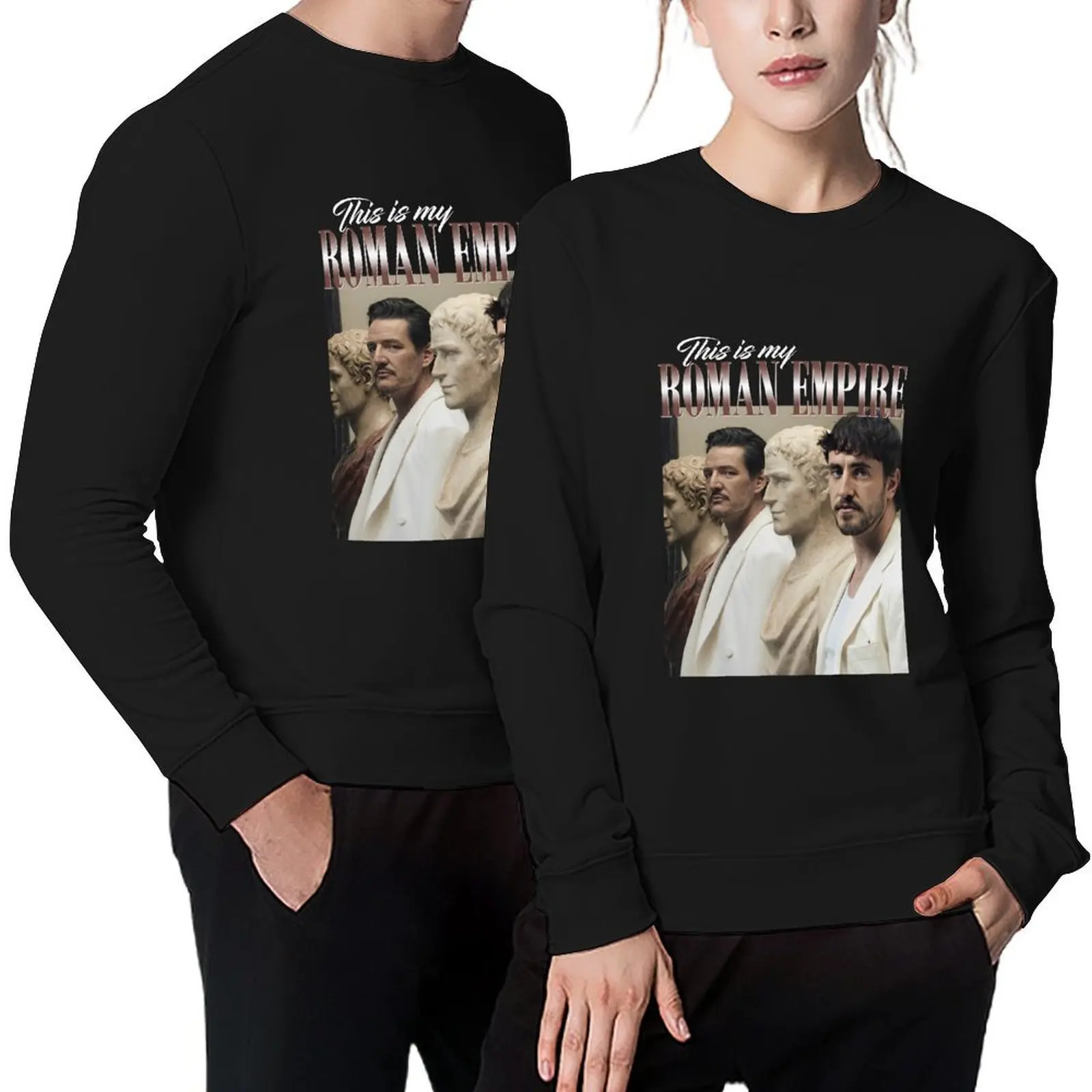 

Paul Mescal and Pedro Pascal This Is My Roman Empire Pullover mens clothing men clothes sweatshirt