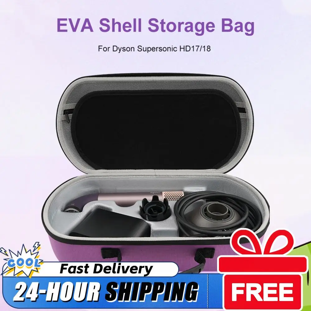 

Жесткий чехол для хранения, портативная сумка для фена, сумка для переноски аксессуаров Supersonic HD17/18