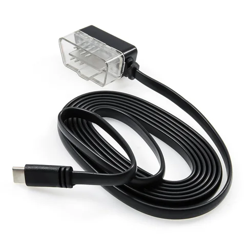 1 шт. obd2 кабель mini usb OBDII 2 7 Pin к Mini USB Соединительный кабель для автомобиля HUD Head up Display hud OBD кабель