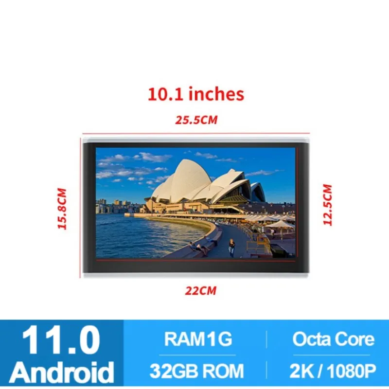 

10,1-дюймовый монитор для задних сидений автомобиля, автомобильные аксессуары