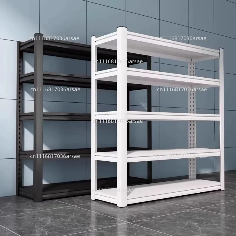 Multi-layer Shelves Storage Shelves Bold And Thickened Steel Balconies Bedroom Floor-to-ceiling Display Storage Iron Shelves