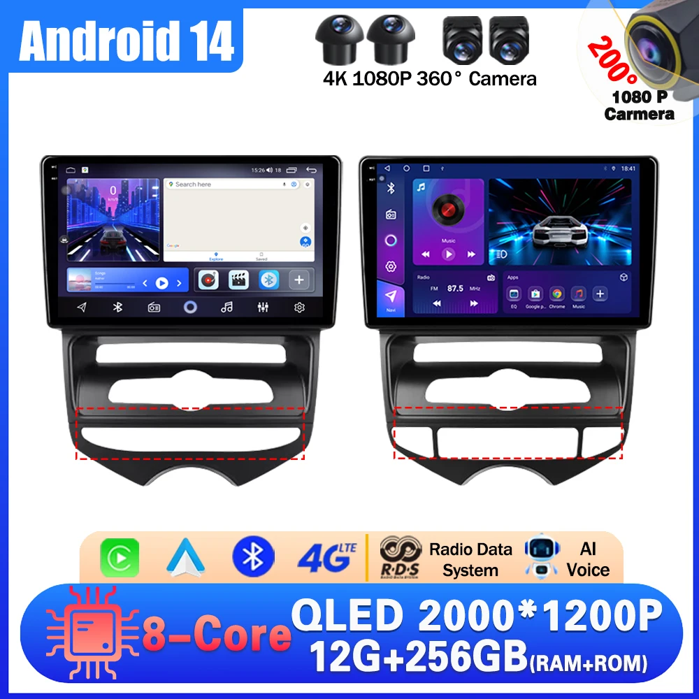 Android 14 Car Radio For Hyundai ix20 ix-20 2010 - 2023 Multimidia Video Player Navigation GPS Carplay Stereo Head Unit WIFI