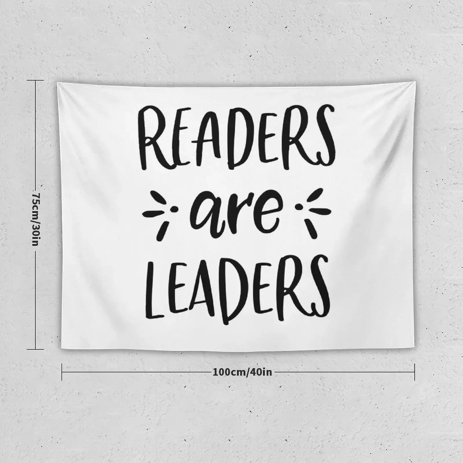 Readers are Leaders Tapestry Bathroom Decor Room Decor Tapestry