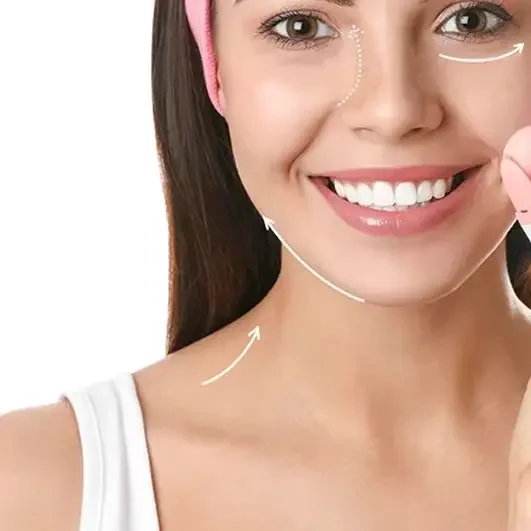 Rolo de gelo 2 em 1 para alívio da dor nas olhos, rolo de massagem facial frio, cuidados com a pele, alívio da dor, ferramenta de cuidados com maquiagem