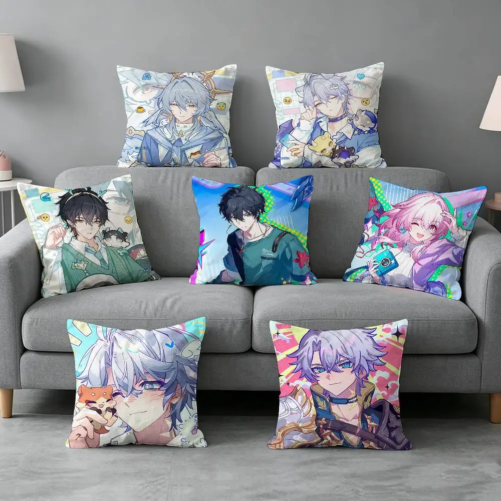 Game-e Honkai Star Rail Pillow cover gift High definition digital printing,Surprise  vivid pattern Household.