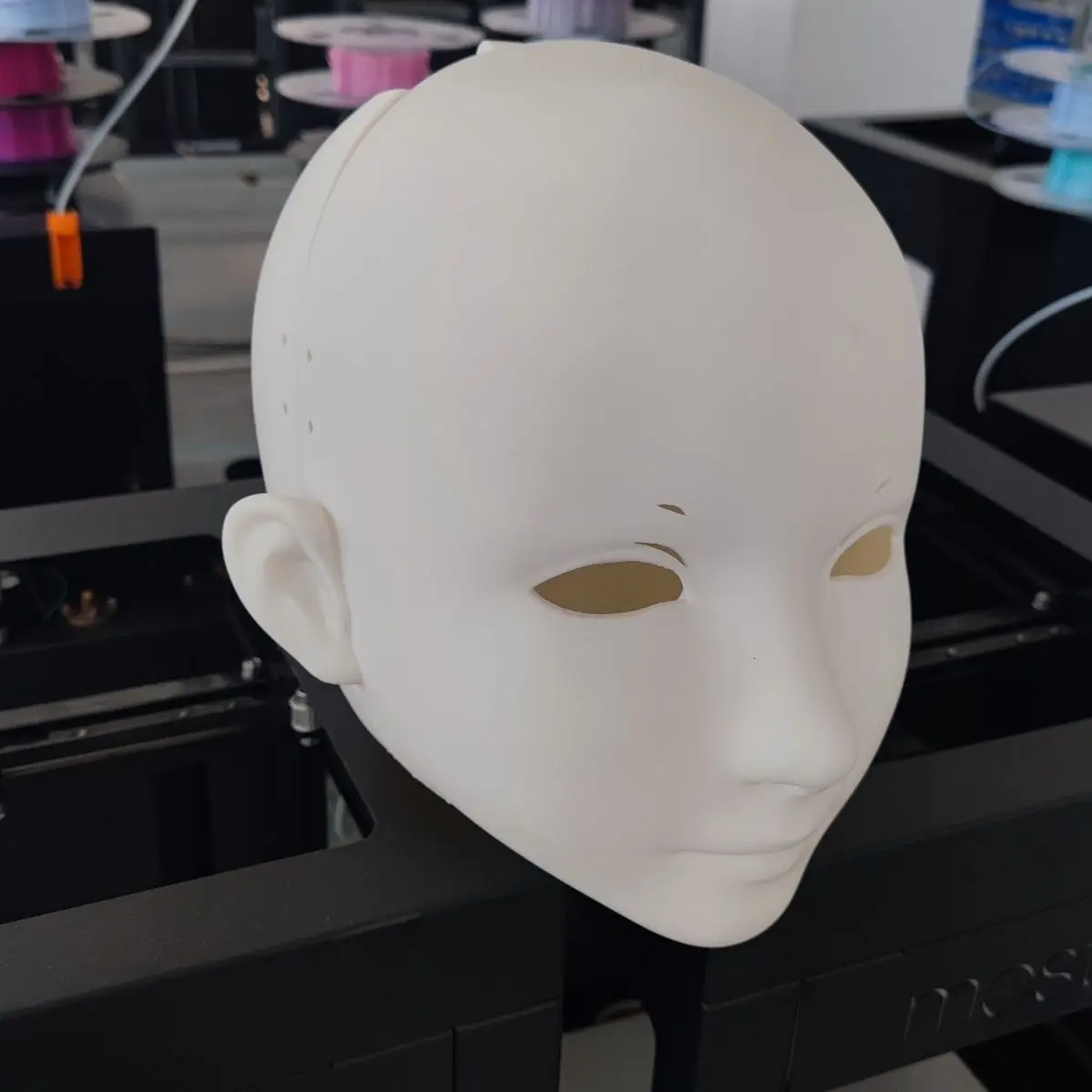 着ぐるみベース黒曜石白目ヘッドギアヘッドシェルフル包頭コス二次元愛と宇宙小道具アクセサリー