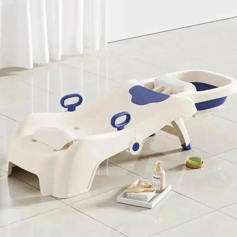 Shampoo Spa Plastic Chair Beauty Salon Washbasin Cosmetic Chair Hairdressing Seats Hair Bowl Sillon Peluqueria Salon Furniture