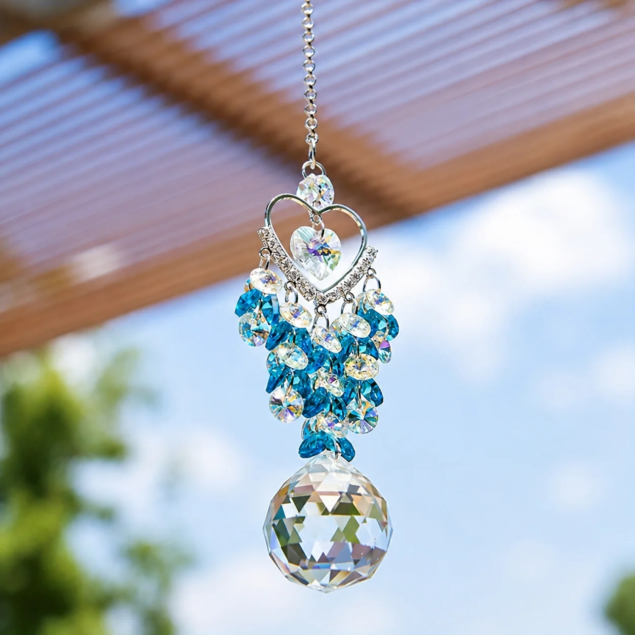 เครื่องประดับตกแต่งหน้าต่างรูป - Crystal Sun Catcher บทวิจารณ์และราคา