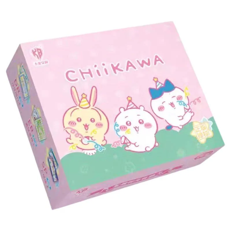 Chiikawa Fun Time Collection Trading Card Blind Box Cute Anime Merchandise Chiikawa Hachiware Usagi Gift