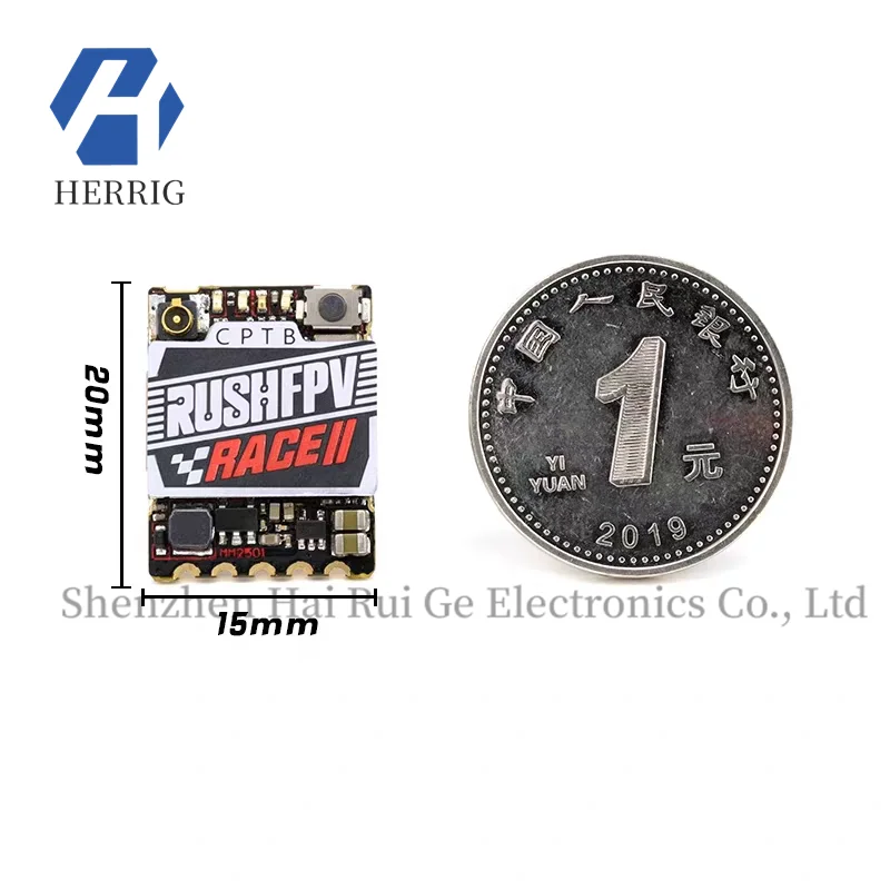 

RUSH TANK RACE 2 Racing Map Transmitter PIT/25/50/200mW/MAX 48 Channels FPV Drone