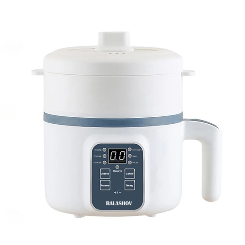 Mini Electric Rice Cooker Single Double Layer Intelligent Automatic Home Kitchen Cooker 1-2 People MultiCooker Steamed Rice Pot