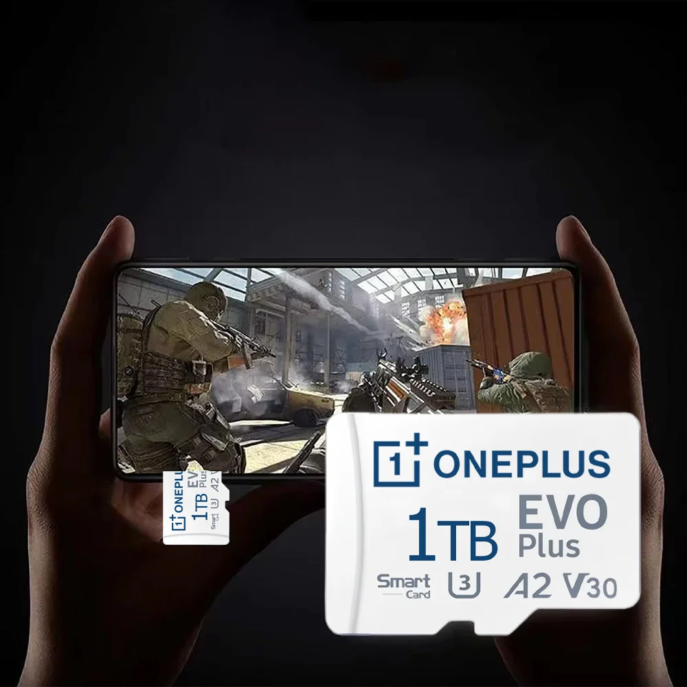 OnePlus 2TB Hochgeschwindigkeits-V30 A2 4K SD-Karte 512GB 256GB Speicherkarte 1TB Micro TF SD-Adapter für Smartphone/Tablet/PC Vielseitig Einsetzbar – Detail 4