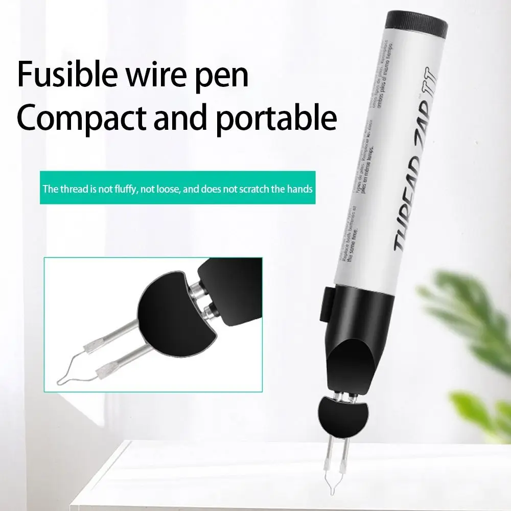 Professional Waxed Thread Zapper For Leather Craft Jewelry Making SewingWeldingTool DIY Wax Cord Wood Burning Soldering Iron Kit