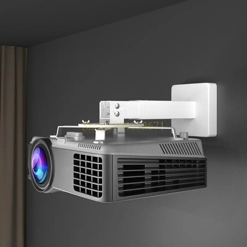 Best Seller Heavy Duty Projector Ceiling Mount Holder With 360Degree Horizontal Rotations And Vertical Extension From 25 To 35cm