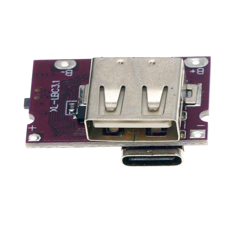 Tip-c USB 5V 3.1A Boost dönüştürücü Step-Up güç modülü IP5310 mobil güç banka aksesuarları ile anahtarı LED göstergesi