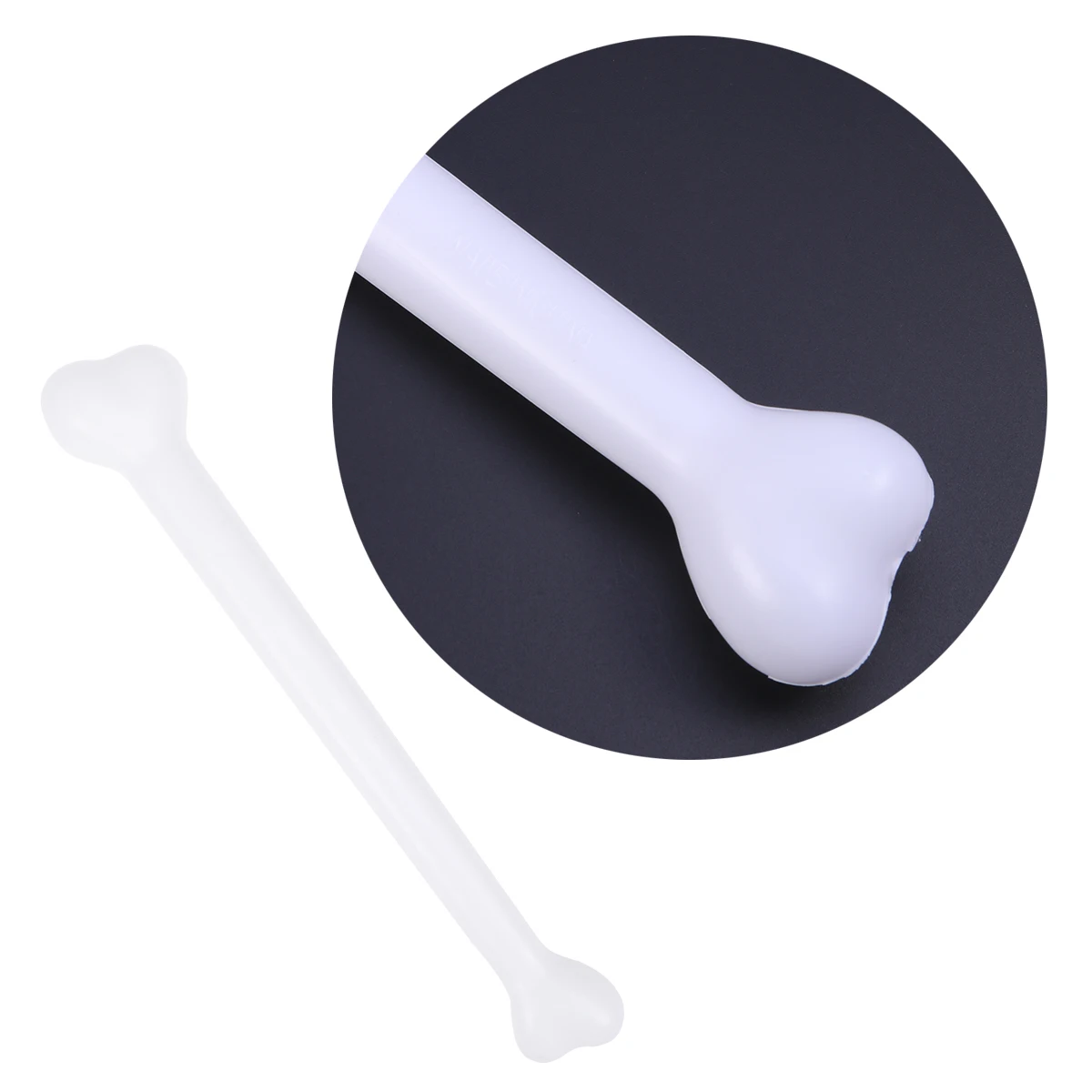 

Plastic Caveman 40cm Bone Party Favor Supplies White Halloween Costume Props Prehistoric Accessory Party Supplies Dress Play