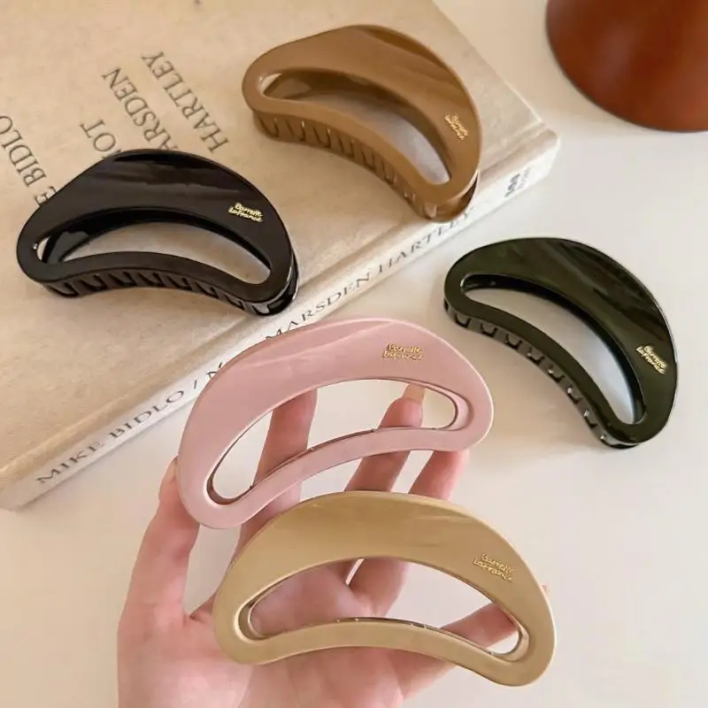 Große Krabben-Haarspangen, Haarklammer im Retro-Koreanischen Stil, Einfache Haarnadel, Modische Haaraccessoires für Frauen und Mädchen – Detail 5