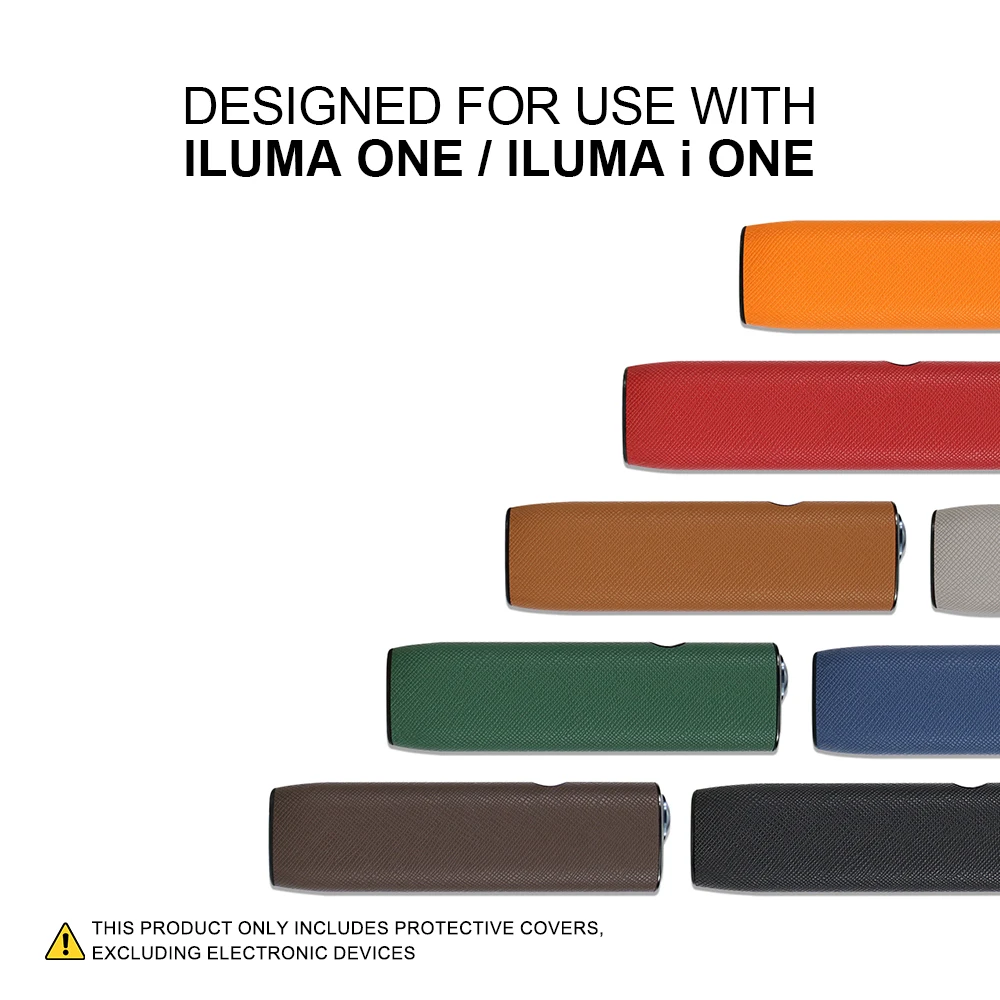 

PU leather protective case is suitable for ILUMA ONE, stylish and convenient, protects the electronic cigarette accessory.