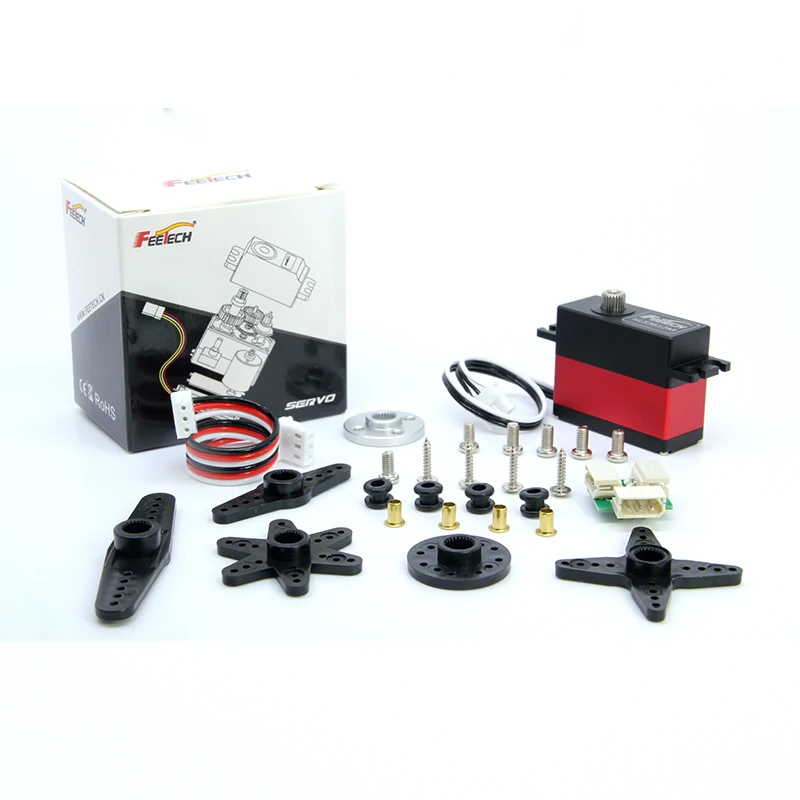 Feetech Digital Servo for DIY Robots TTL 6V 12Kg/7.4V 15Kg Servo for Quadrupedal Robots Land Mine Detection and Removal Robotsa