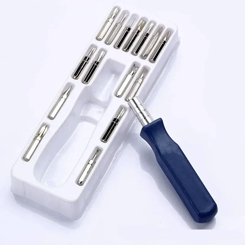 Multifunctional Screwdriver Set 16 in 1 Combination Multi Bits Precision Mini Magnetic Kit