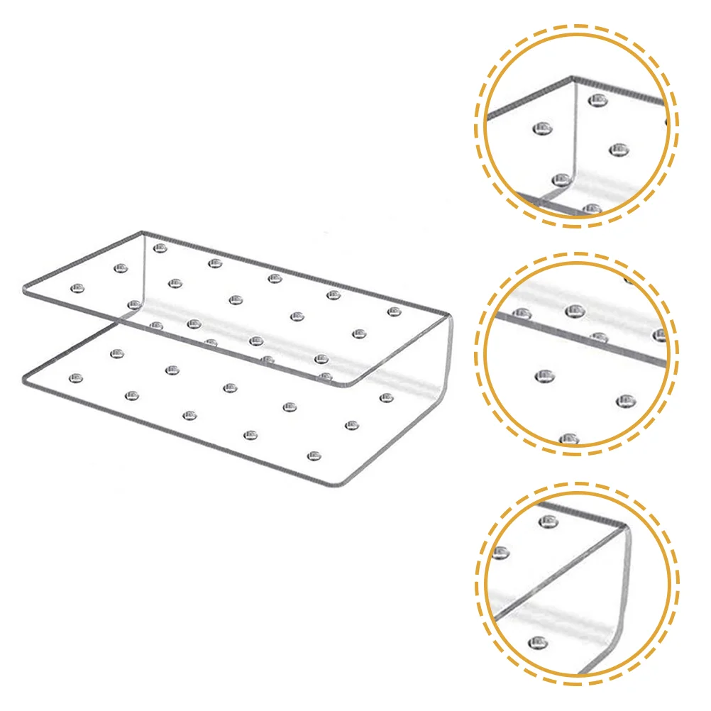 Lollipop Display Stand Displaying Holder Acrylic Show Rack Cake Pops Transparent Shop Shelf
