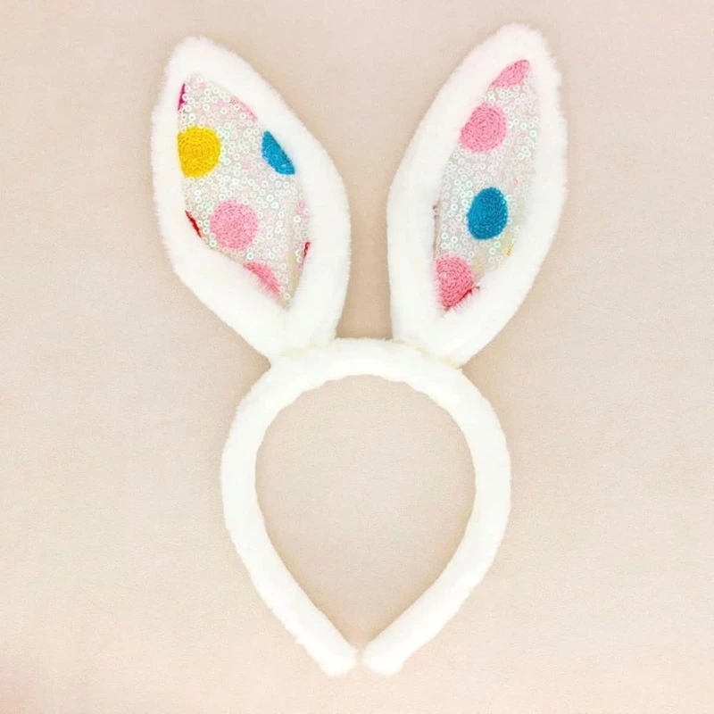 Pasen pluche konijnen oren hoofdenbanden zacht dieren oor haarband voor vrouwen meisjes konijn oren voor kostuum Halloween elke