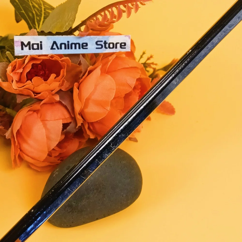 10 بوصة الصلب تشاكا رورونوا زورو كاتانا الحجم الحقيقي اليابانية المعادن أنيمي الحديد النينجا سكين الأصلي الساموراي صابر لعبة غير حادة هدية