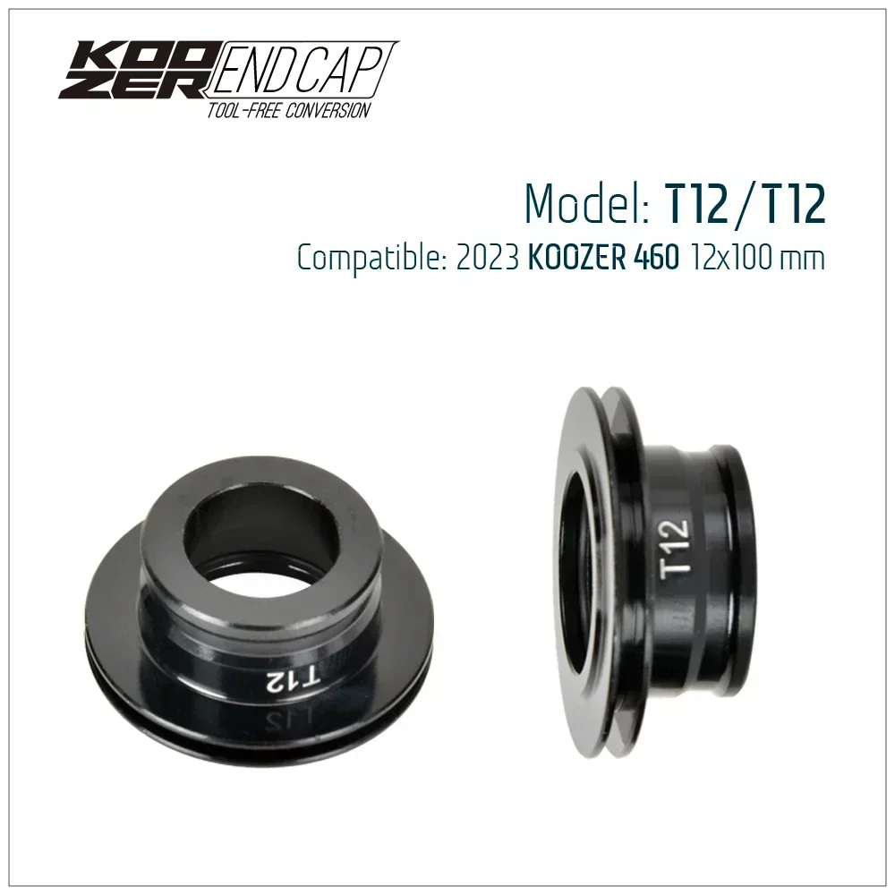 Koozer XM490 460 450 MTB & Road Bike Hub Endcaps Adapter Kit for