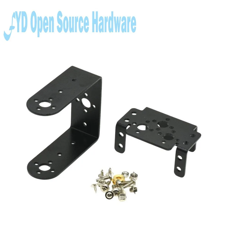 Aluminum Multifunction Servo Bracket For MG995 MG996r Universal Support Robot Steering Gear Bracket