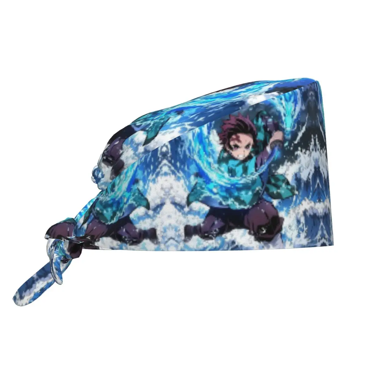 

Медицинская рабочая шапочка D-Demons Slayers, унисекс, в стиле японского аниме, классическая, для медперсонала