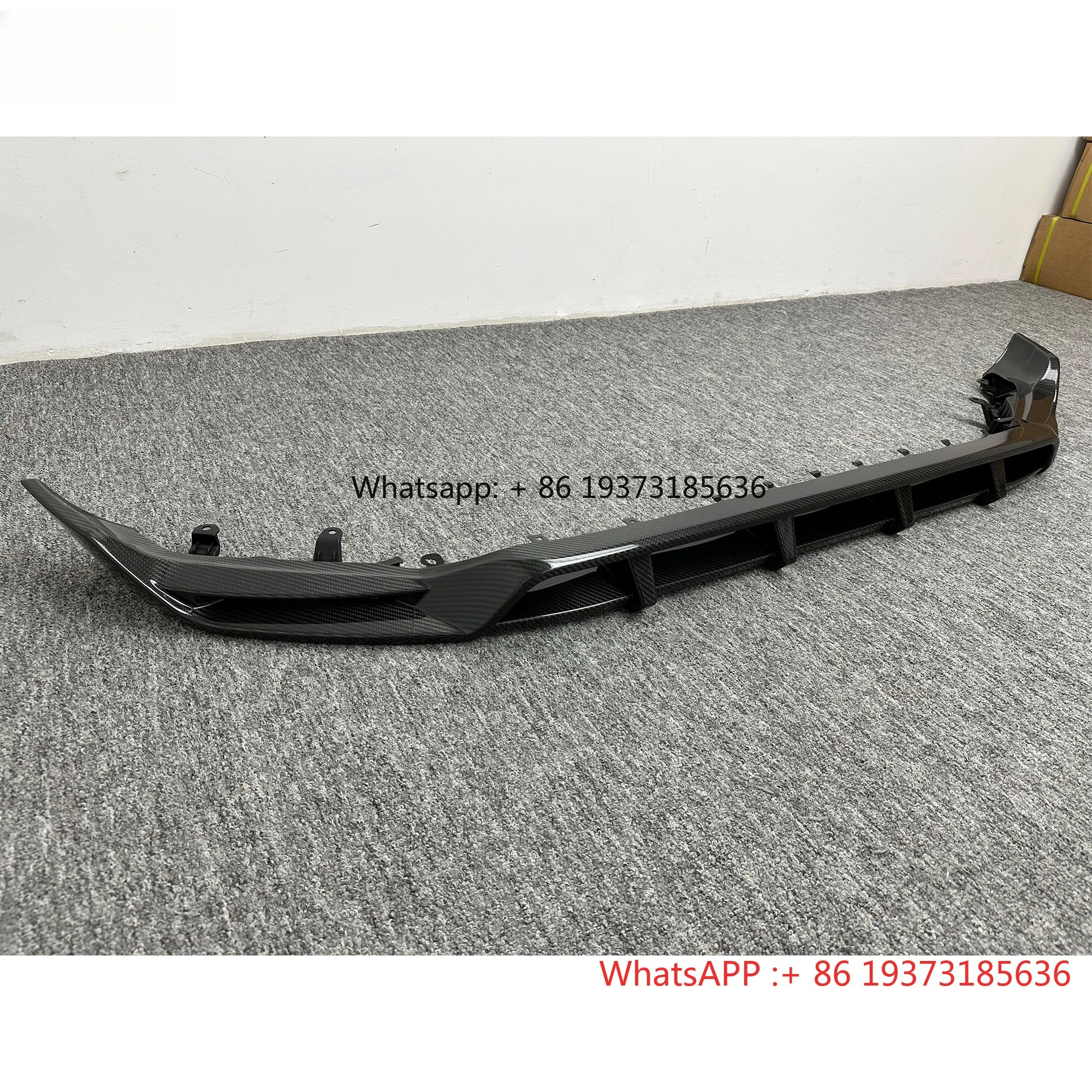 Topcar Style Dry Carbon Fiber Front Bumper Diffuser For Mercedes Benz G-Class W464 G500 G63 G580 2019-2024 Car Front Lip Parts