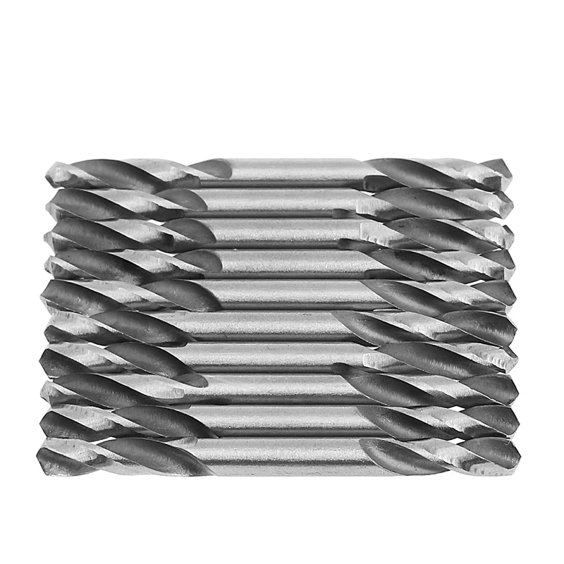 Drill Bit 10Pcs 4.2mm HSS Double Ended Spiral Torsion Drill Tools Drill Set TOP ones Metal Drilling