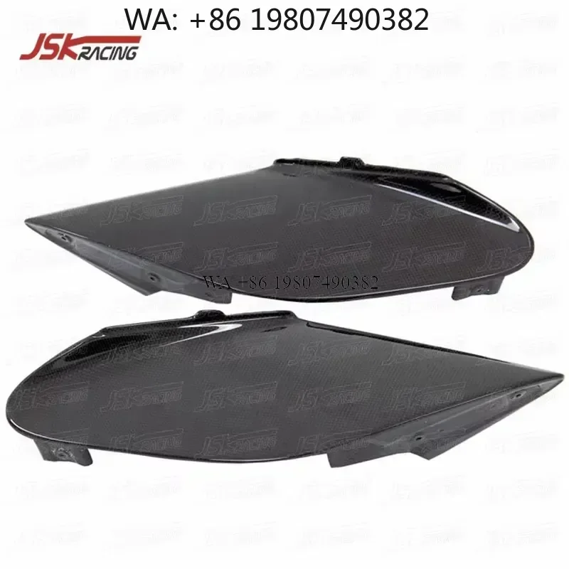 Wmwmnu Carbon Fiber Rear Side Air Vent Cover Trim for 488 GTB Spider 2015 2016 2017 Exterior Decoration Accessories