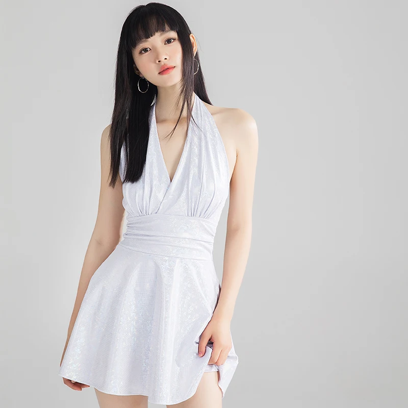 

Женский слитный купальник Ele Bal для термальных источников и плавания, сексуальный, скрывающий живот, утягивающий