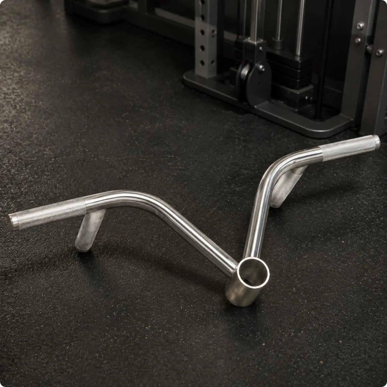 Gym Cable Attachment Multiple Grip Stainless Steel Handle T Bar Row for Power Rack Gym Machine Back