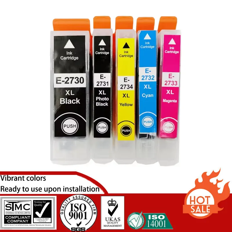 Compatible Ink Cartridge for Epson T273XL T2730 - T2734 suit For Epson Expression  Premium XP-510/520/600/610/620/700/710/720