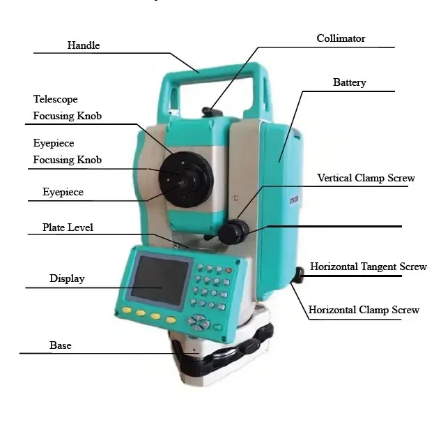 Cheap Price Total Station MTS802R 600m Non-prism 1000m Reflector Range With Single Prism 750m