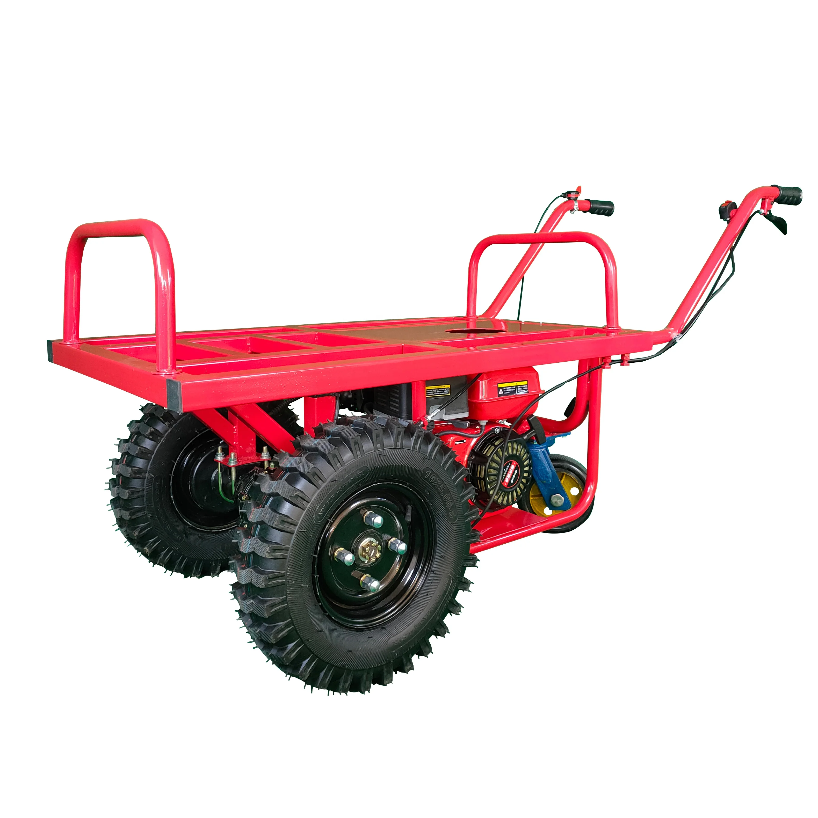 

Garden Wheelbarrow Cargo Tricycle Electric Tricycles Heavy Duty Wheel Barrow Tire Track Power Mini Dumper With Motor