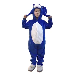 Kids Kigurumis Onesie Pajamas Flannel Full Body Pijamas Winter Sleepwear Suit Cartoon Sleeping Wear Anime Outfit Whole Jumpsuit