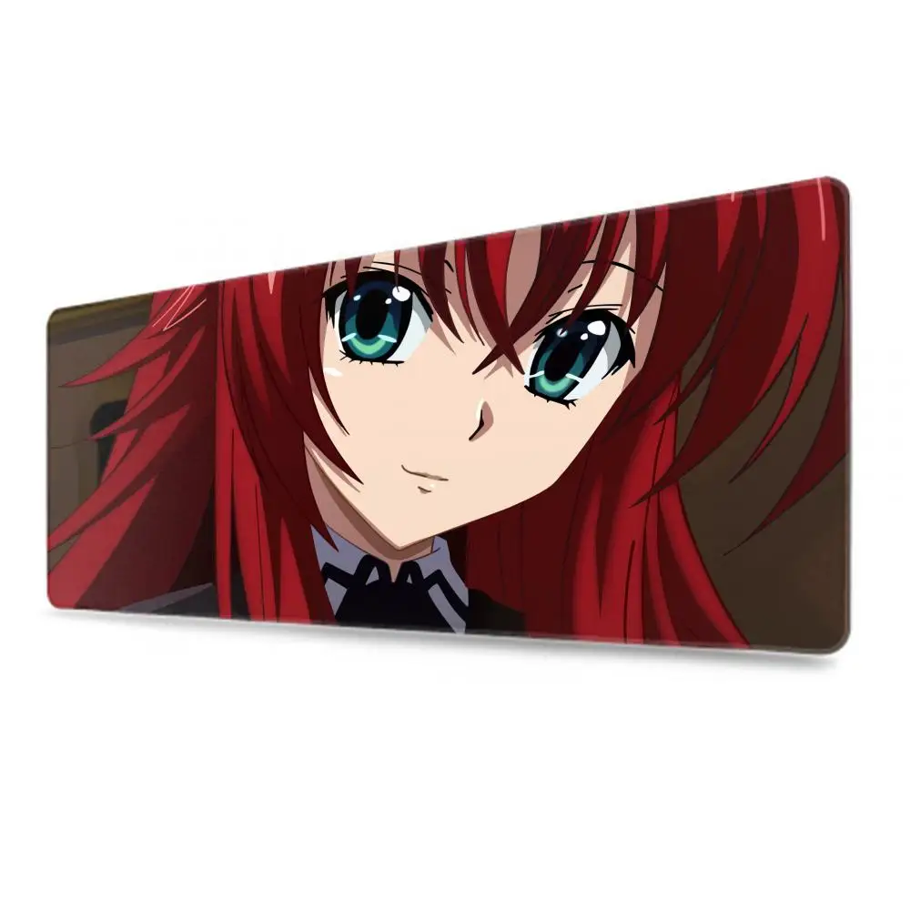 Anime Girl Rias Gremory High School Dxd Mousepad Large Gaming Mouse Pad LockEdge Thickened Computer Keyboard Table Desk Mat