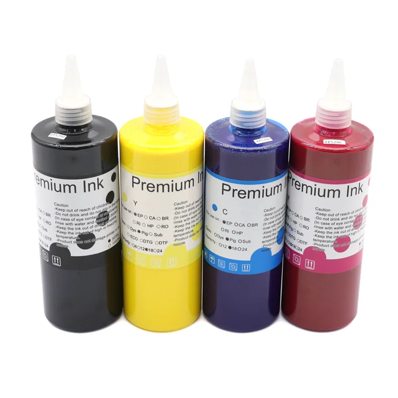 500ml C5210 Pigment Ink For Epson WorkForce Pro WF-C5290 C5790 C5210 C5710 C5390 C5890 Ink T9441 T9451 T9461 T11G pigment ink