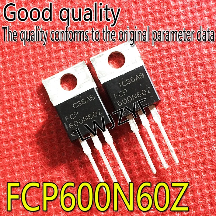 (1Pieces) New FCP600N60Z 7.4A/600V TO-220 MOSFET Fast shipping