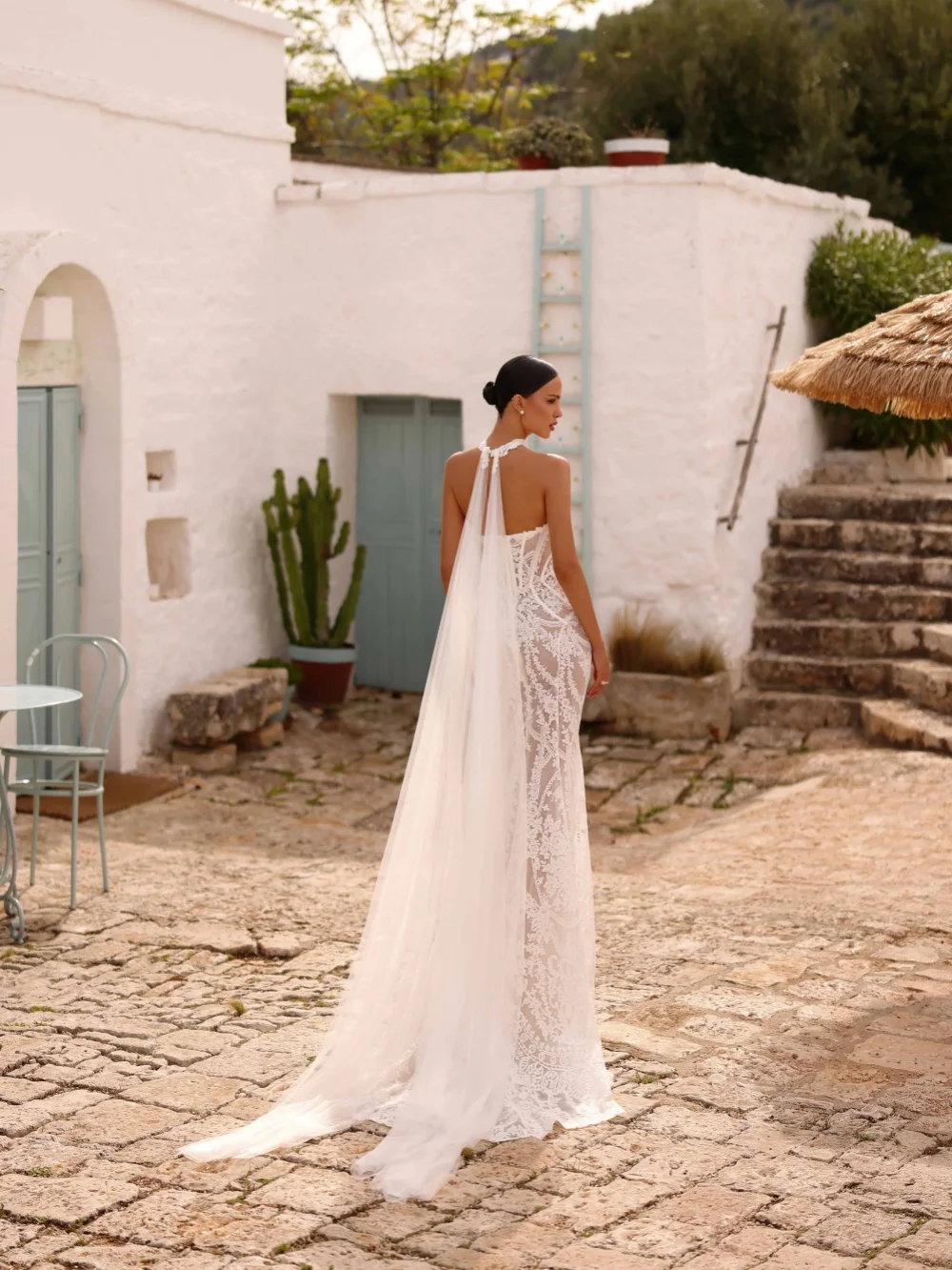 New Arrival Lace Mermaid Wedding Dress Illusion Sweetheart Neck Bridal Gown Customzied Romantic Sleeveless Dresses For Bride
