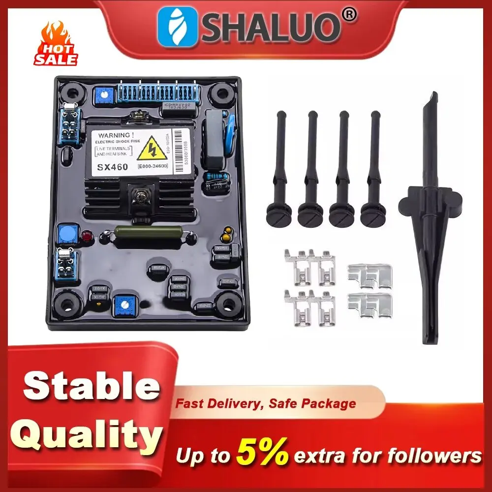 SX460 Power Generator AVR Automatic Voltage Regulator Stabilizer Control Panel Diesel Alternator Accessories Spare Parts