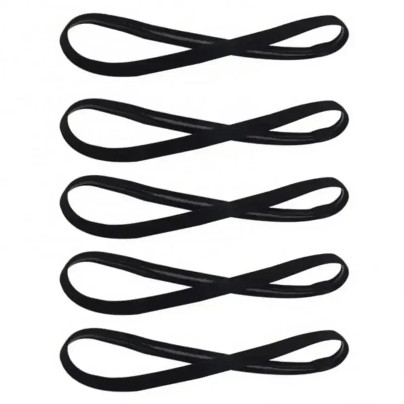 2PC Yoga Hair Bands Candy color Anti-slip Elastic Rubber Sweatband Women Men Sports Headband Girls Sport Run Football Fitness