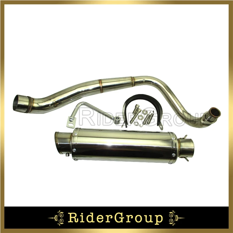 Stainless Steel Down Swept Exhaust Muffler For Honda Skyteam Jincheng Zenhua Spigaou Kyota Parts