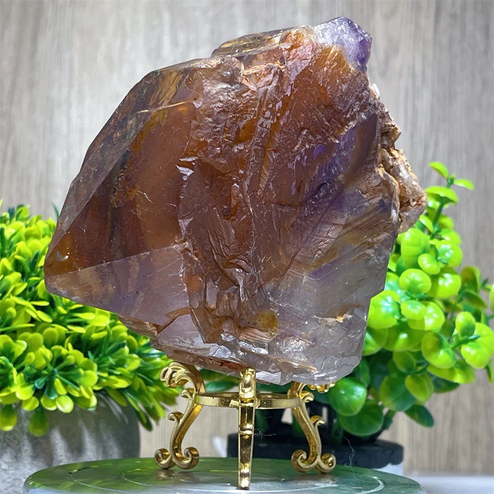 Amethyst Specimen Raw Stone Quartz Natural Crystal Minerals Specimen Geode Energy Home Decoration Reiki Healing Gemstone+Stand