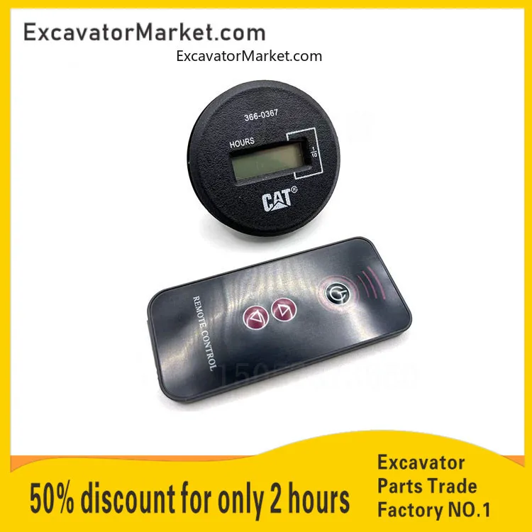 

For CATERPILLAR CAT New Timer D2 Code Table 313D2 323D2 315D2 Timer Remote Control 366-0367 accessories Excavator Spare